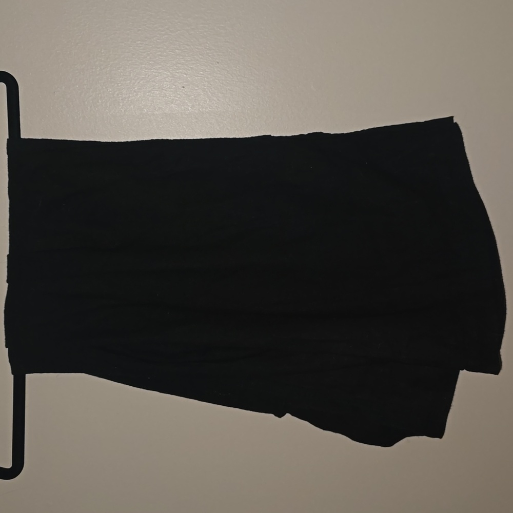 Gap black linen wide leg pants
